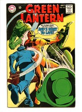 Green Lantern 62 Fistfight issue VG+ 4.5 picture