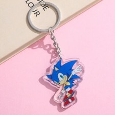 Brand New Sonic The Hedgehog Sonic Acrylic Keychain picture