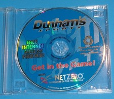 2000 NetZero CD - Free Internet Access Forever - Dunham's Sports Promo picture