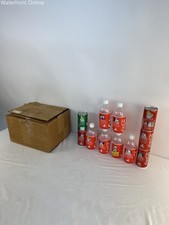 Vintage 1986 Walt Disney World 15th Anniv Coca-Cola Empty Bottles Cans Lot Case picture