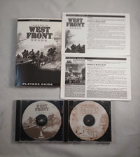 West Front (PC, 1998) CD Rom Strategy Campaign Seal Lion Player Guide Talonsoft picture