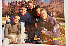 Five & 98° 2-Sided Pin-Up 8x11 – Teen Beat All-Stars Summer 1999 picture