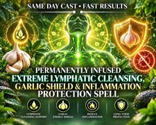 Permanently Infused Extreme Lymphatic Cleansing, Garlic Shield & Inflammation Pr picture