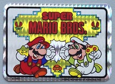 VTG 1990 Super Mario Bros Prismatic Vending Machine Sticker A-7023 by Nintendo picture