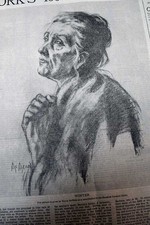 CHRISTMAS APPEAL Severe Economic Poverty Winter Illustrations 1944 World War II picture