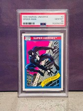 1990 Marvel Universe Spider-Man #2 PSA 10 GEM MT BRAND NEW SLAB picture