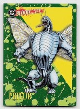 1993 SkyBox DC Comics Bloodlines #73 Pritor picture