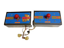 MS PACMAN  COCKTAIL CONTROL PANELS picture