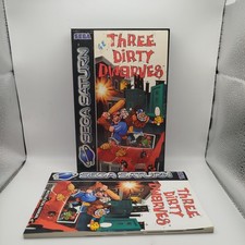 Three Dirty Dwarves Video Game for Sega Saturn Pal Multilingual Ita Complete Eur picture