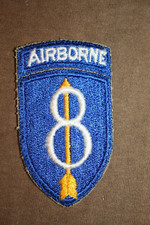 Original Late 1950's to Early 1960's U.S. Army 8th Airborne Div. 1st Brig. Patch picture
