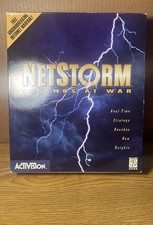 Netstorm Islands at War, Activision, Big Box Edition PC CD-ROM, Vintage, 1997 picture