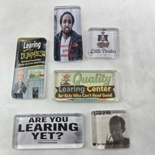 NWT Set of 6 of Quality Learing Center Somali Daycare Magnets Parody Fraud OOAK picture