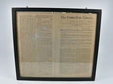 Original 1864 Centennial Issue of The Connecticut Courant Oct. 29, 1764 Issue 00 picture