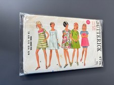 vintage Butterick 4778 sewing pattern 60s 70s tent dress quant  juniors 9/10 picture