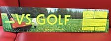 NINTENDO VS GOLF VIDEO ARCADE GAME FLEXIBLE MARQUEE HEADER ORIGINAL GENUINE NOS picture