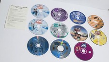 Lot Of 11 The SIMS PC Game Bundle Deluxe Edition Sim City 3000 Sim Isle & More picture