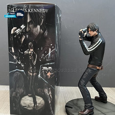 Resident Evil Leon Kennedy Action Figure Gun Holding PVC Collectible Model Toy picture