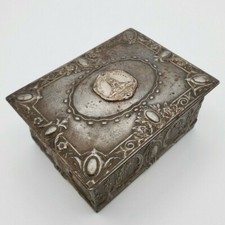 Original WWI WW1 German veteran cigar box monument battle 1813 1913 Prussia case picture