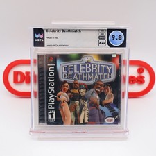 PS1 Game MTV'S CELEBRITY DEATHMATCH - WATA GRADED 9.8 A++ NEW & Factory Sealed picture