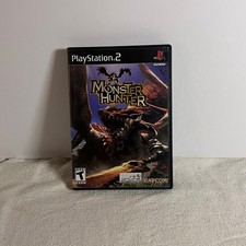 Monster Hunter CIB Complete Sony PlayStation 2 2004 Dragon Manual Case Game picture