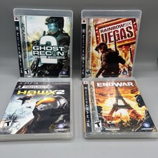 Tom Clancy's Endwar Rainbow Six Vegas Hawx 2 Ghost Recon 2 Playstation 3 PS3 picture