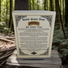 THE RANGER CREED PRINT / U.S. Army ~ Rangers Lead The Way picture