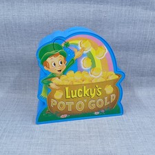 Vintage Lucky Charms Lucky's Pot O' Gold Plastic Bank picture