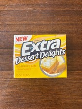 RARE extra Lemon Square dessert delights discontinued collectible gum picture