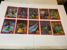 1993 X-Men II - Complete 10 Card Toy Biz Comic Trading Card Set - Marvel picture
