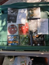 Battlefield PC Video Game Bundle 1942 Disc 1 & 2, 1942 Deluxe, WW2, R2R, Vietnam picture