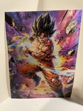 Goku Ultra Instinct, Vegeta Dragonball Z 3D Holographic Lenticular Poster picture