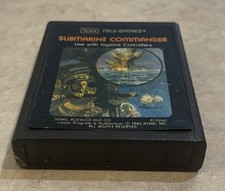 Submarine Commander Atari 2600 Sears Tele-Games Authentic Vtg 1982 Untested picture