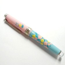 ancora mizutama limited set F fine point fountain pen ohanabatake picture
