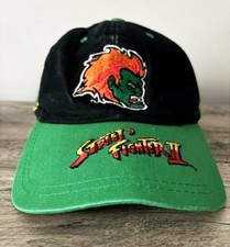 Vintage 1996 Capcom Street Fighter II Blanka Hat Snapback Mail Order Promo Rare picture