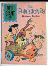 Dell Giant #48 GD/VG 3.0 Historic Hanna-Barbera TV1st App Flintstones picture