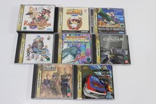 LOT 8 Daytona USA Virtua Fighter 2 Wizards Harmony Riglord CIB SEGA Saturn Japan picture