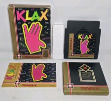 Klax (Nintendo Entertainment System, 1990) NES CIB picture