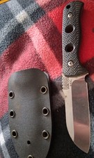 RARE Discontinued Florian Knives Rescue Rigger Fixed Blade Knife Les George 440C picture