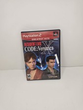 Resident Evil Code: Veronica X (Sony PlayStation 2, 2001) NO MANUAL picture
