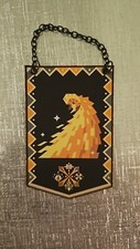Monster Hunter Elder Dragon Kulve Taroth Custom Made Mini Cloth Banner picture