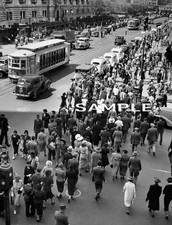 1938 NEW YORK 5th Avenue & 42nd Street Photo (238-D) picture