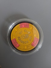 $5——101 CLUB BONBECK INC-——LAS VEGAS NEVADA CASINO  CHIP—————-—Z-5074 picture