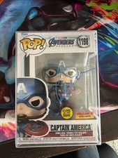 CHRIS EVANS SIGNED CAPTAIN AMERICA FUNKO POP 1198 AVENGERS ENDGAME AUT picture