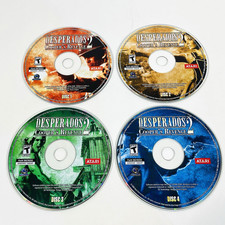 Desperados 2 Cooper's Revenge 2006 PC CD-ROM 4 Disc Software Game by Atari picture