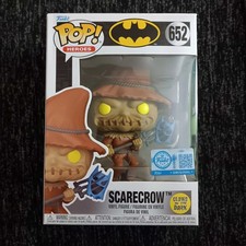 Funko Pop Batman Heroes SCARECROW (GLOW) Funko Original #652 picture