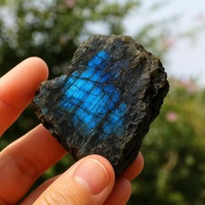 3Pcs Natural Raw Labradorite Rough Mineral Rock Specimen Healing Crystal Gifts picture