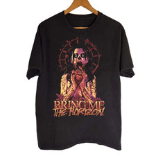 Rare Bring Me The Horizon Band All Over Print T- Shirt All Size S-5XL US037 picture