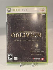The Elder Scrolls IV Oblivion GOTY Edition Xbox 360 One Complete CIB + Map MINT picture