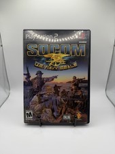 SONY PLAYSTATION 2 (PS2) SOCOM: U.S. Navy Seals **Tested and Working** W/ Manual picture