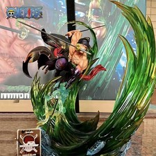 One Piece Roronoa Zoro Swordsman Detail Custom Made LED Light Action Figure picture